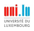 UNIVERSITE DU LUXEMBOURG